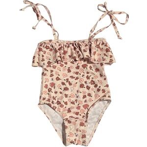 Floral Baby One Piece Swimsuit